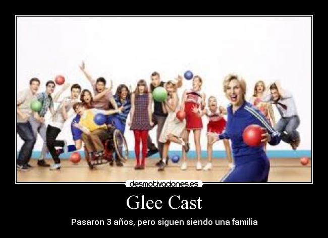 Glee Cast - Pasaron 3 años, pero siguen siendo una familia