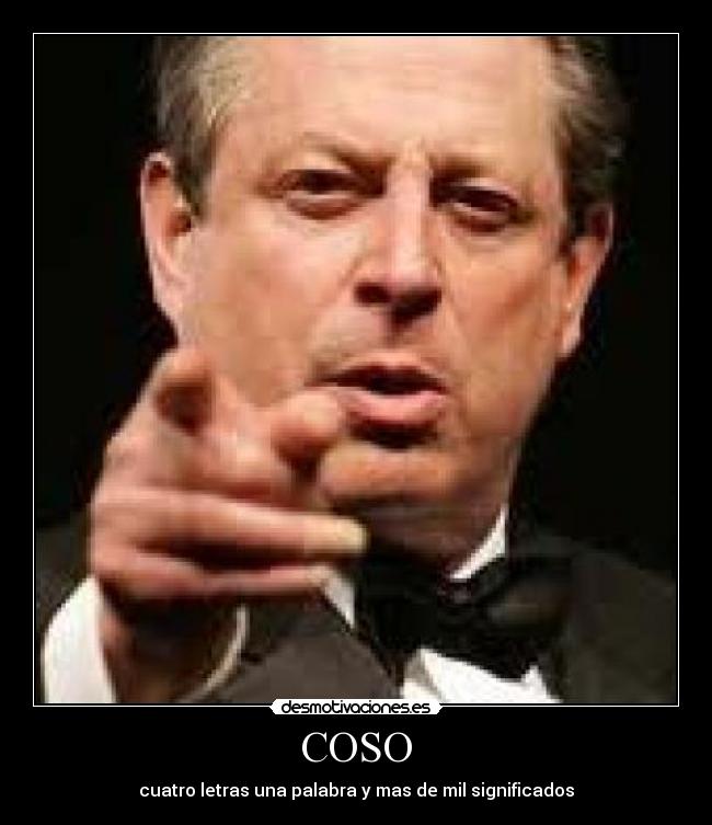 COSO - cuatro letras una palabra y mas de mil significados