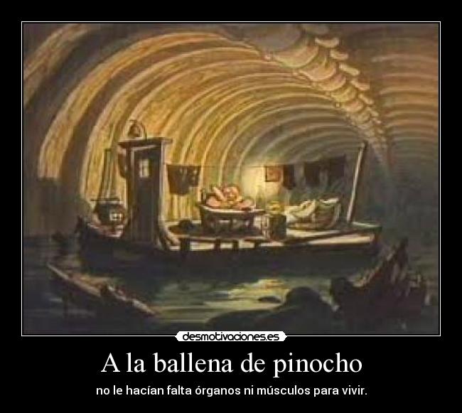 A la ballena de pinocho - 