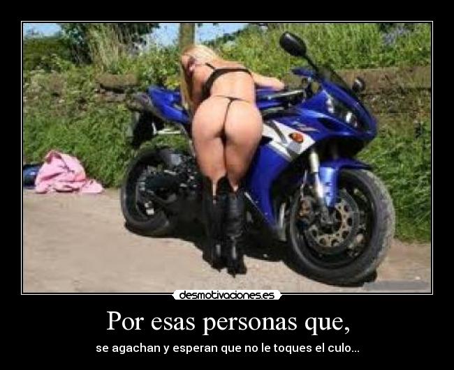 Por esas personas que, - 