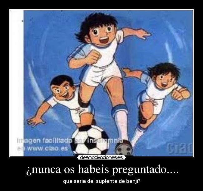 ¿nunca os habeis preguntado.... - que seria del suplente de benji?