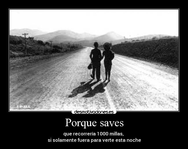 Porque saves - 