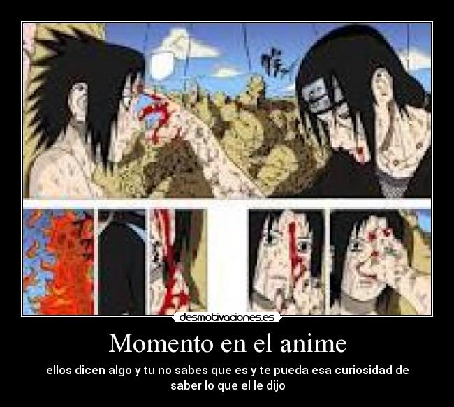 Momento en el anime -