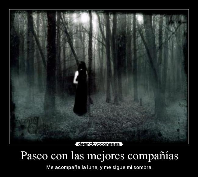 Paseo con las mejores compañías -