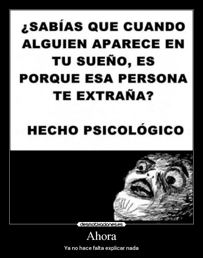 Ahora - Ya no hace falta explicar nada