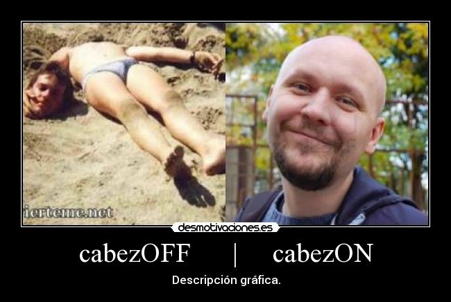 cabezOFF | cabezON - Descripción gráfica.