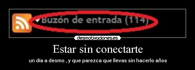 Estar sin conectarte - 