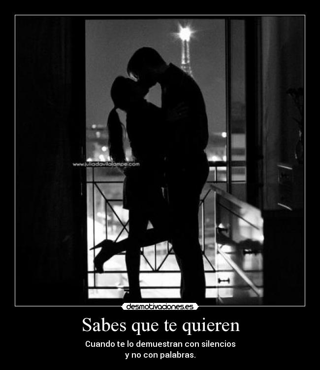 Sabes que te quieren -