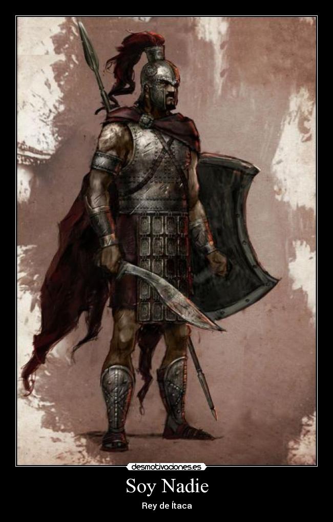 carteles ulises odisea itaca ciclope rey desmotivaciones