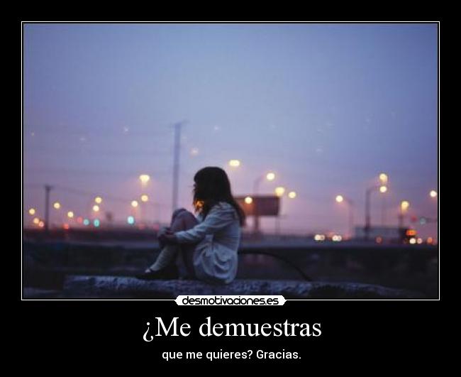 ¿Me demuestras - 