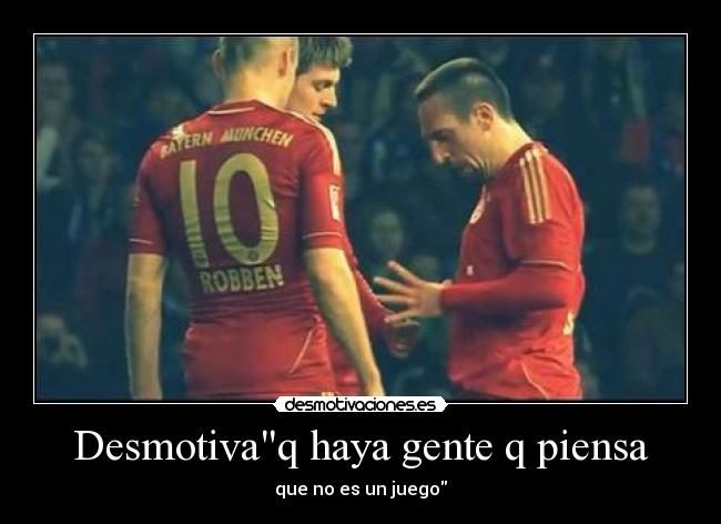 Desmotivaq haya gente q piensa -