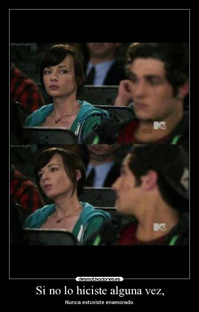 Si no lo hiciste alguna vez, -