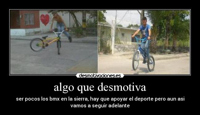 algo que desmotiva - 