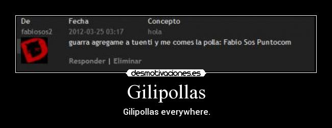 Gilipollas - Gilipollas everywhere.