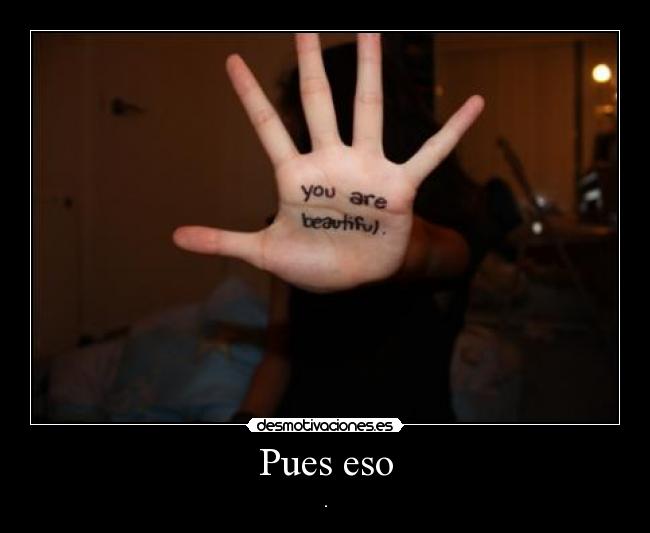 Pues eso -