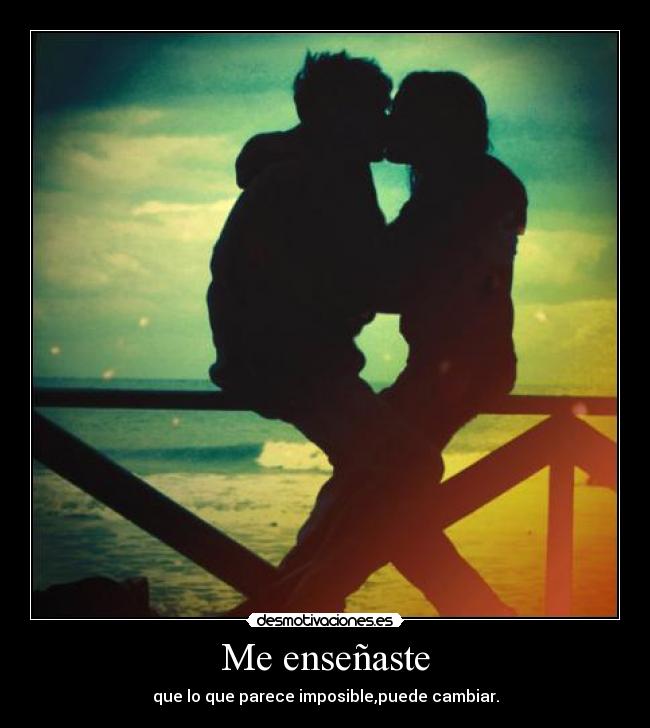 Me enseñaste - 