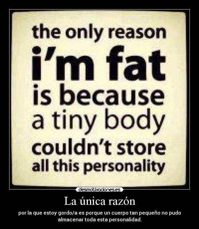 La única razón -