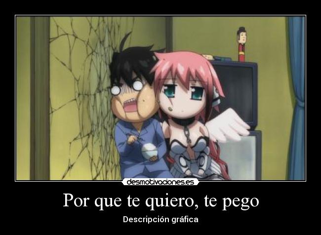 Por que te quiero, te pego - Descripción gráfica