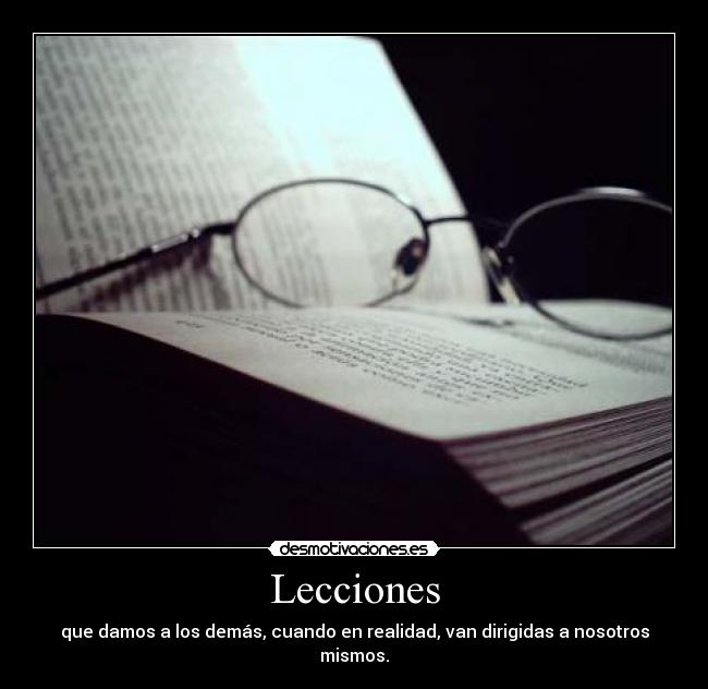 Lecciones - 