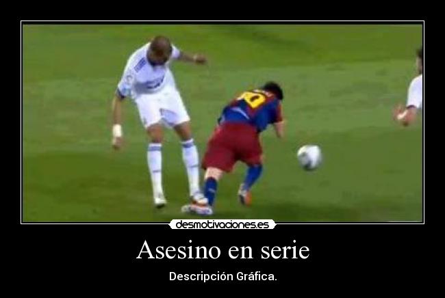 Asesino en serie - Descripción Gráfica.