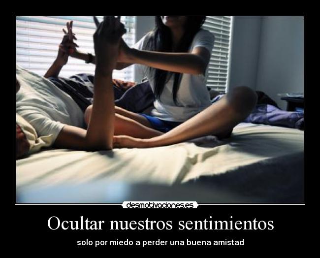 Ocultar nuestros sentimientos - 