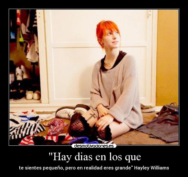 Hay dias en los que - 