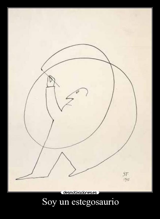 Soy un estegosaurio -
