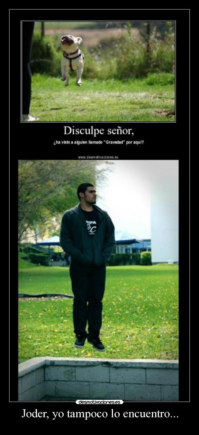 Joder, yo tampoco lo encuentro... - 