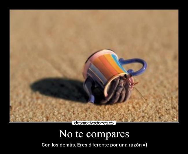 No te compares -