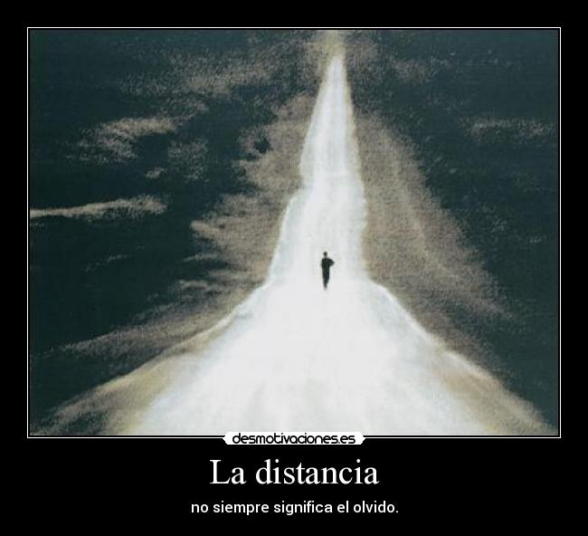 La distancia - 