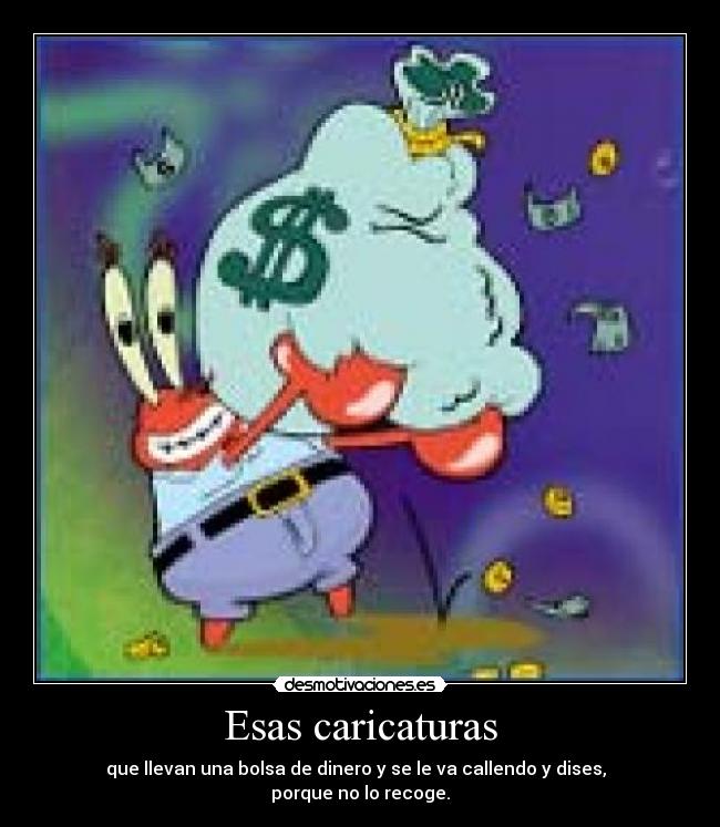 carteles bob esponja desmotivaciones