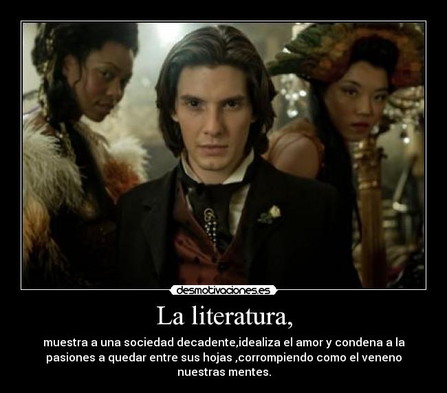 carteles literatura literatura desmotivaciones