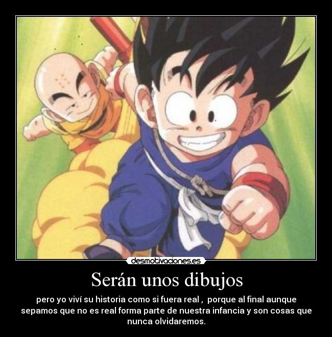 Serán unos dibujos -