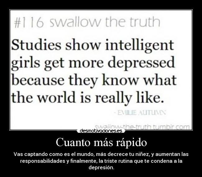 Cuanto más rápido - 