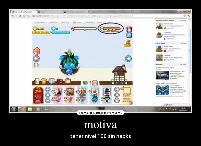 motiva - tener nivel 100 sin hacks