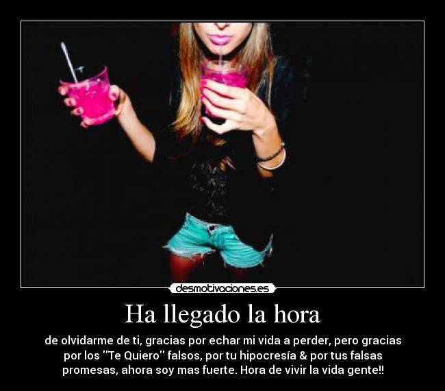 Ha llegado la hora - 