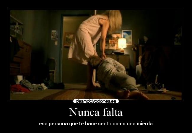 Nunca falta -