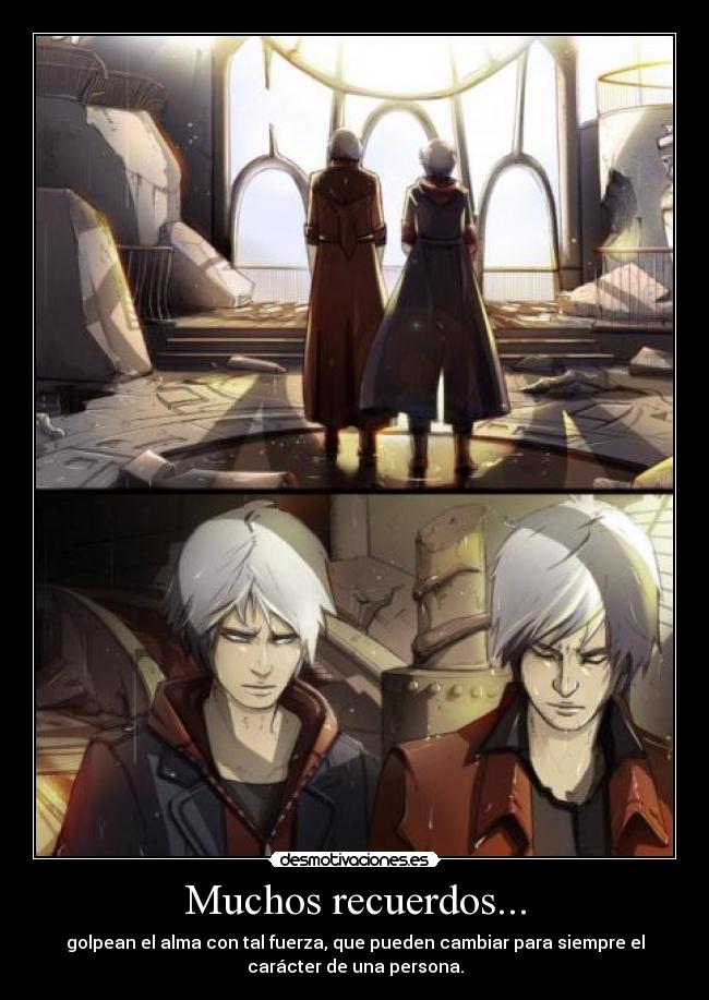 carteles recuerdos dante nero contemplan sitio muerte vergil desmotivaciones