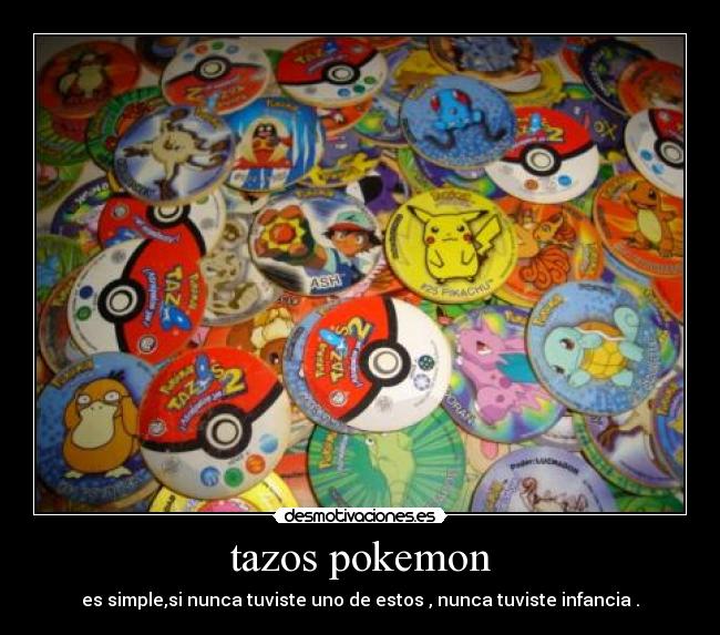 tazos pokemon -