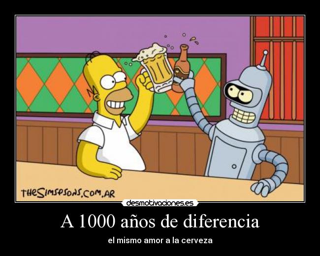 A 1000 años de diferencia - el mismo amor a la cerveza