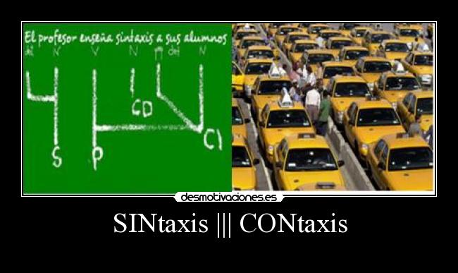 SINtaxis ||| CONtaxis -