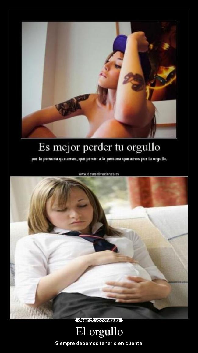 El orgullo - 