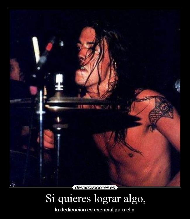 carteles dave grohl musica bateria nirvana foo figthers dedicacion desmotivaciones