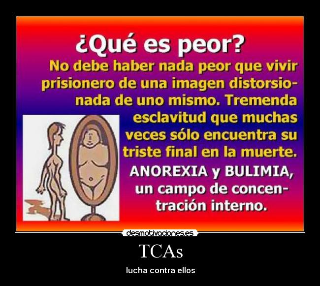 TCAs - lucha contra ellos