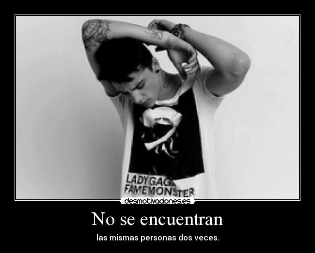 No se encuentran -