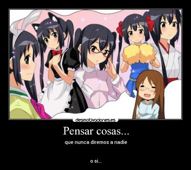 Pensar cosas... - 