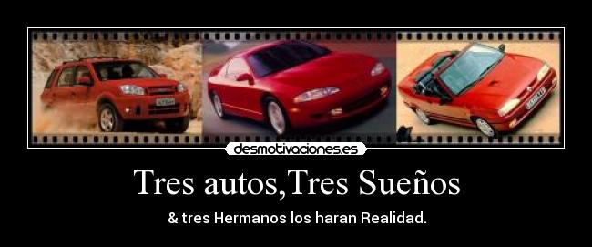 carteles autos desmotivaciones