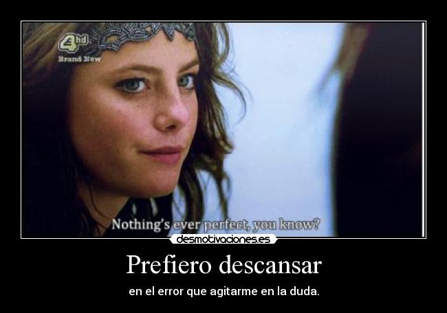 Prefiero descansar - 