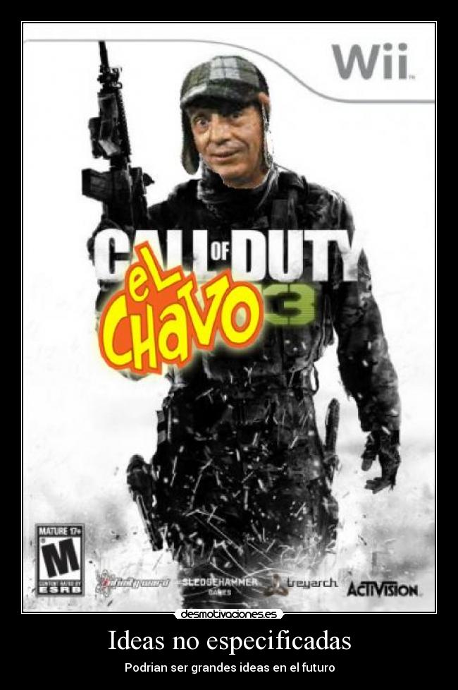 Ideas no especificadas - Podrian ser grandes ideas en el futuro