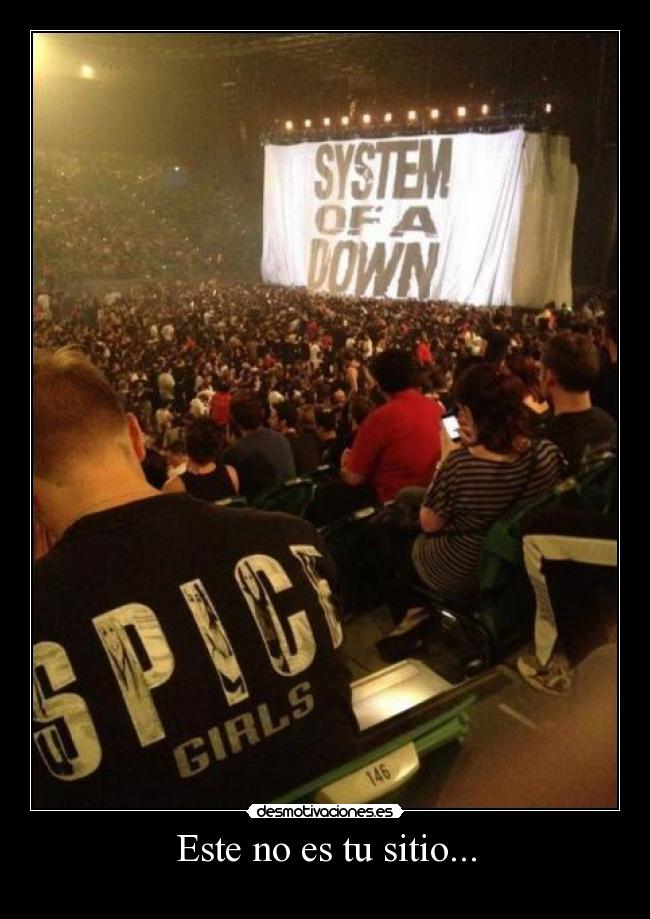 Este no es tu sitio... -